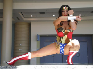 Illustration for article titled The Best Wonder Woman Cosplay on Earth